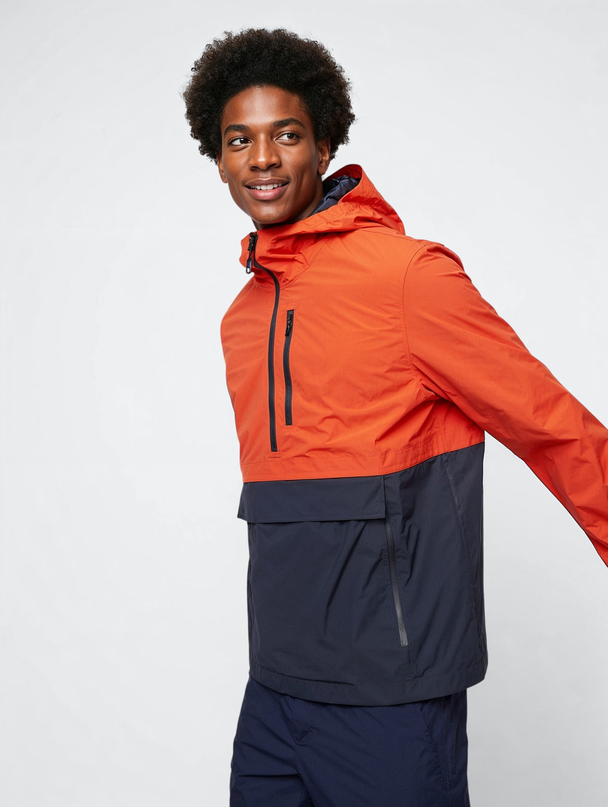 Windproof Pullover Jacket