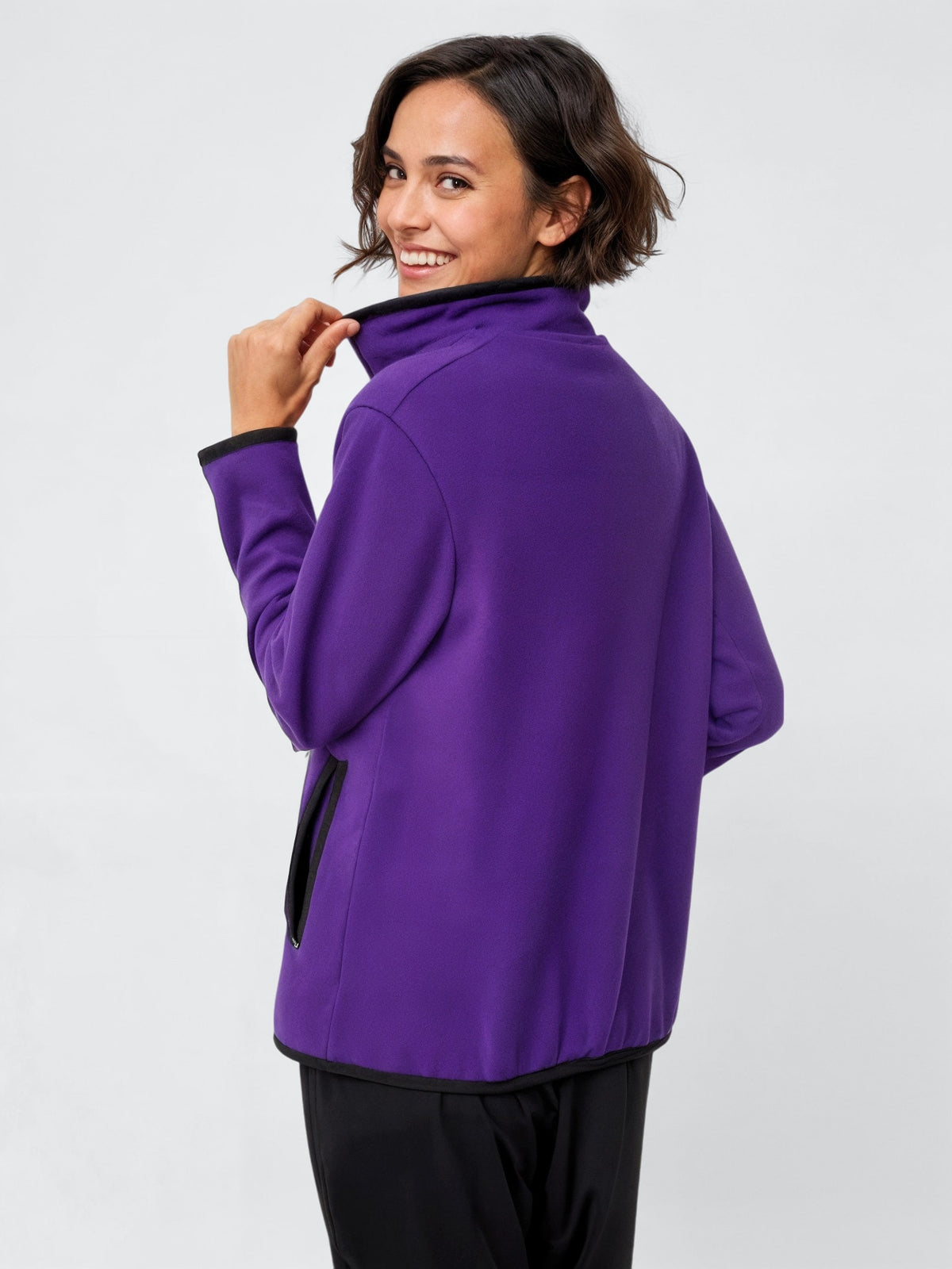 Panel Fleece Pullover