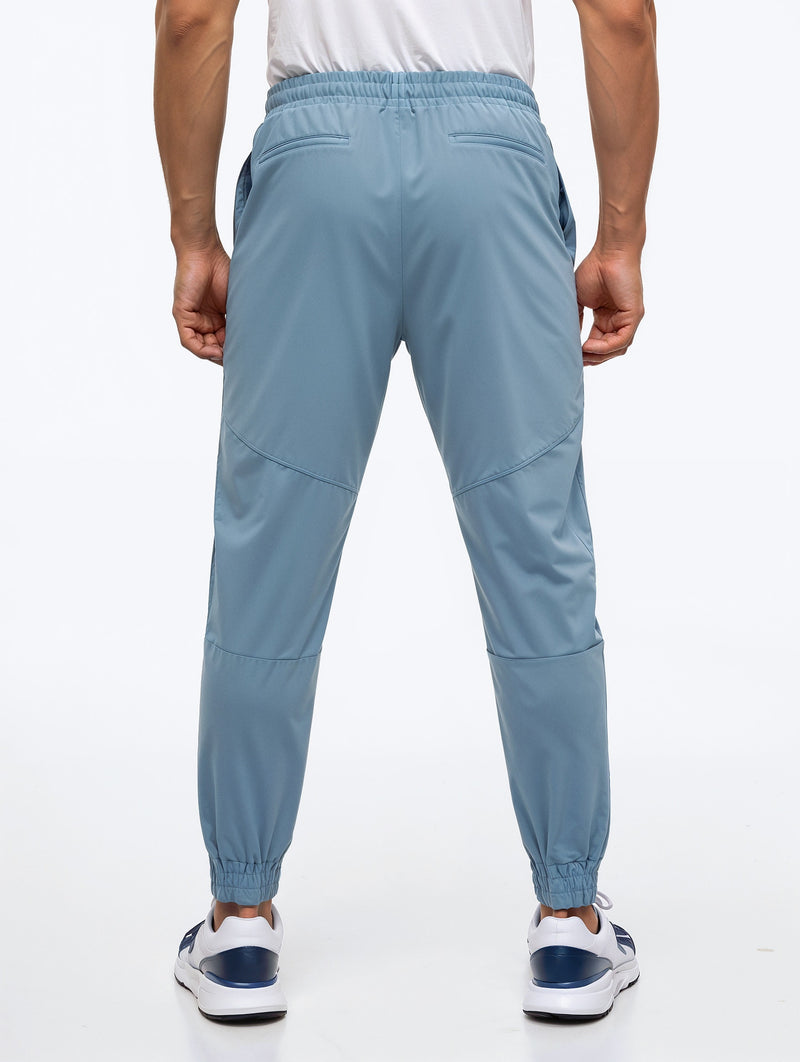 Elastic Waist Jogger Pants-2