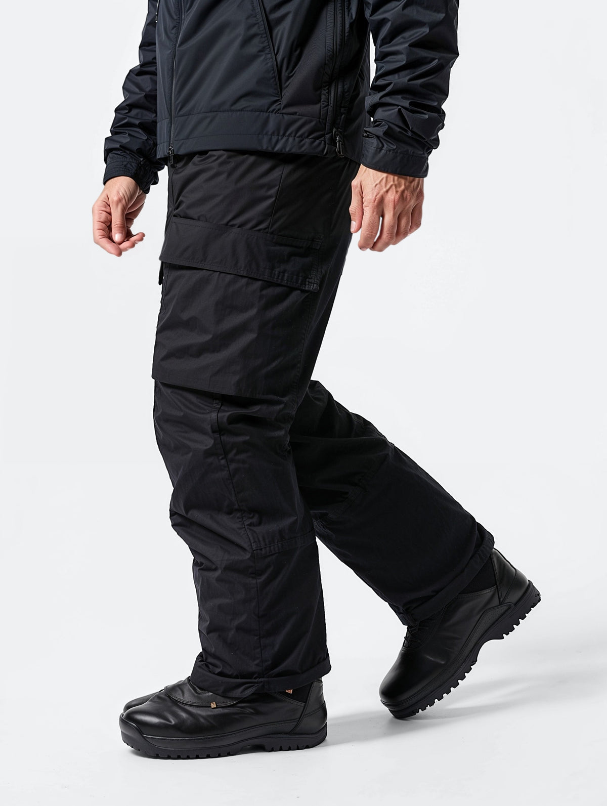 Water-Resistant Cargo Snow Pants